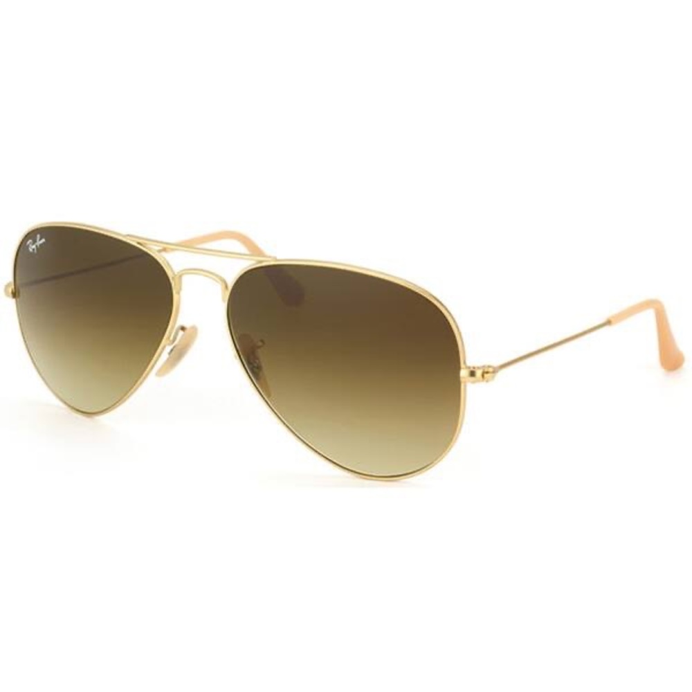 EUC Ray-Ban Matte Gold Aviator